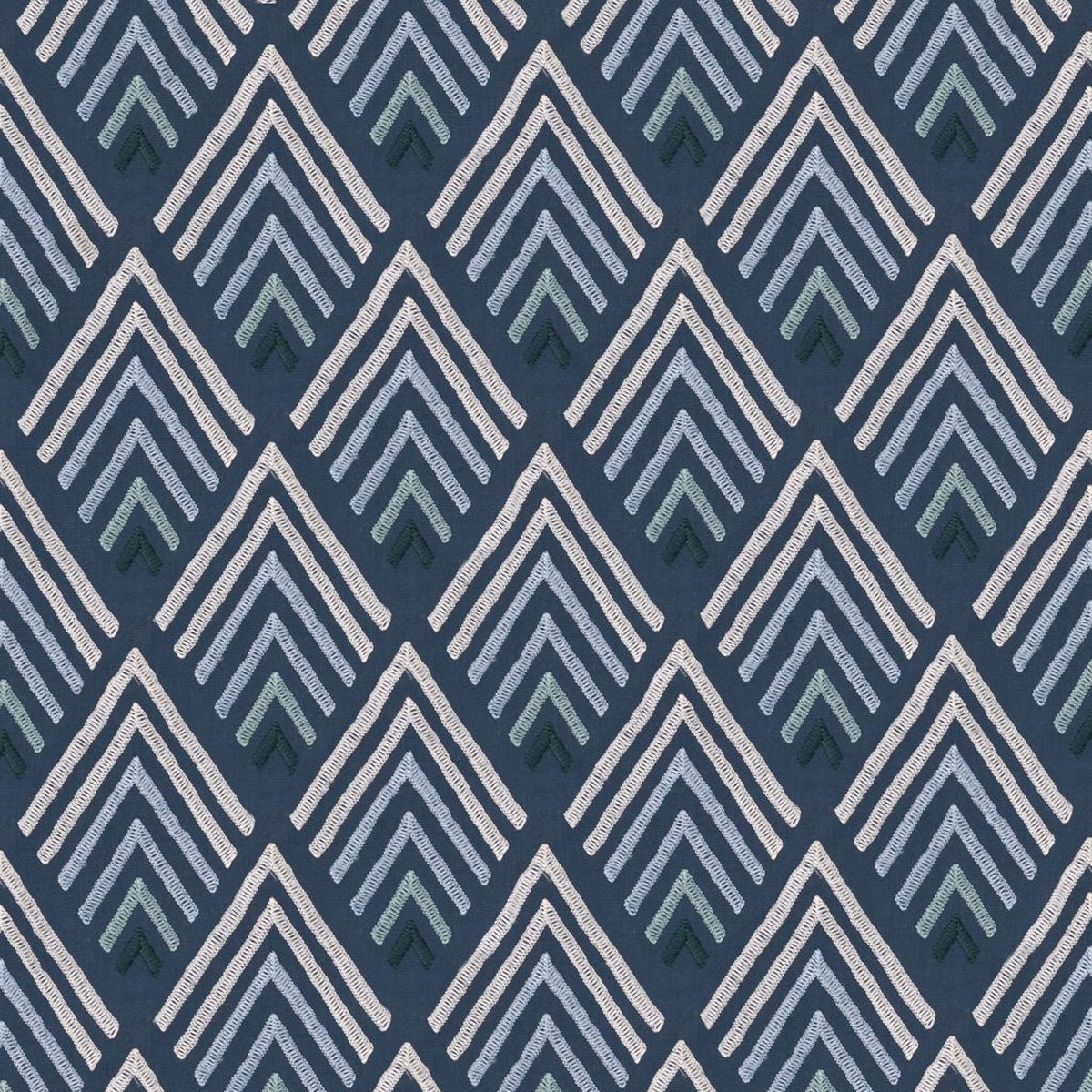 Chevalier - Indigo - RM Coco - Fabric by the Yard