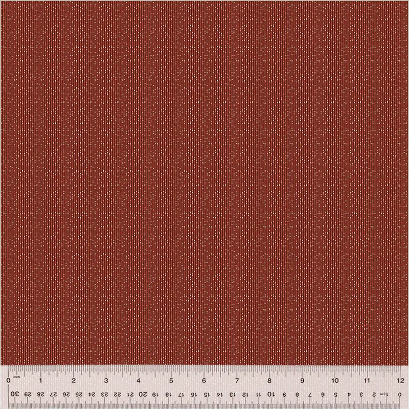 Garden Tale Jeanne Horton 53823-14 Ruby Pinpoint Cotton