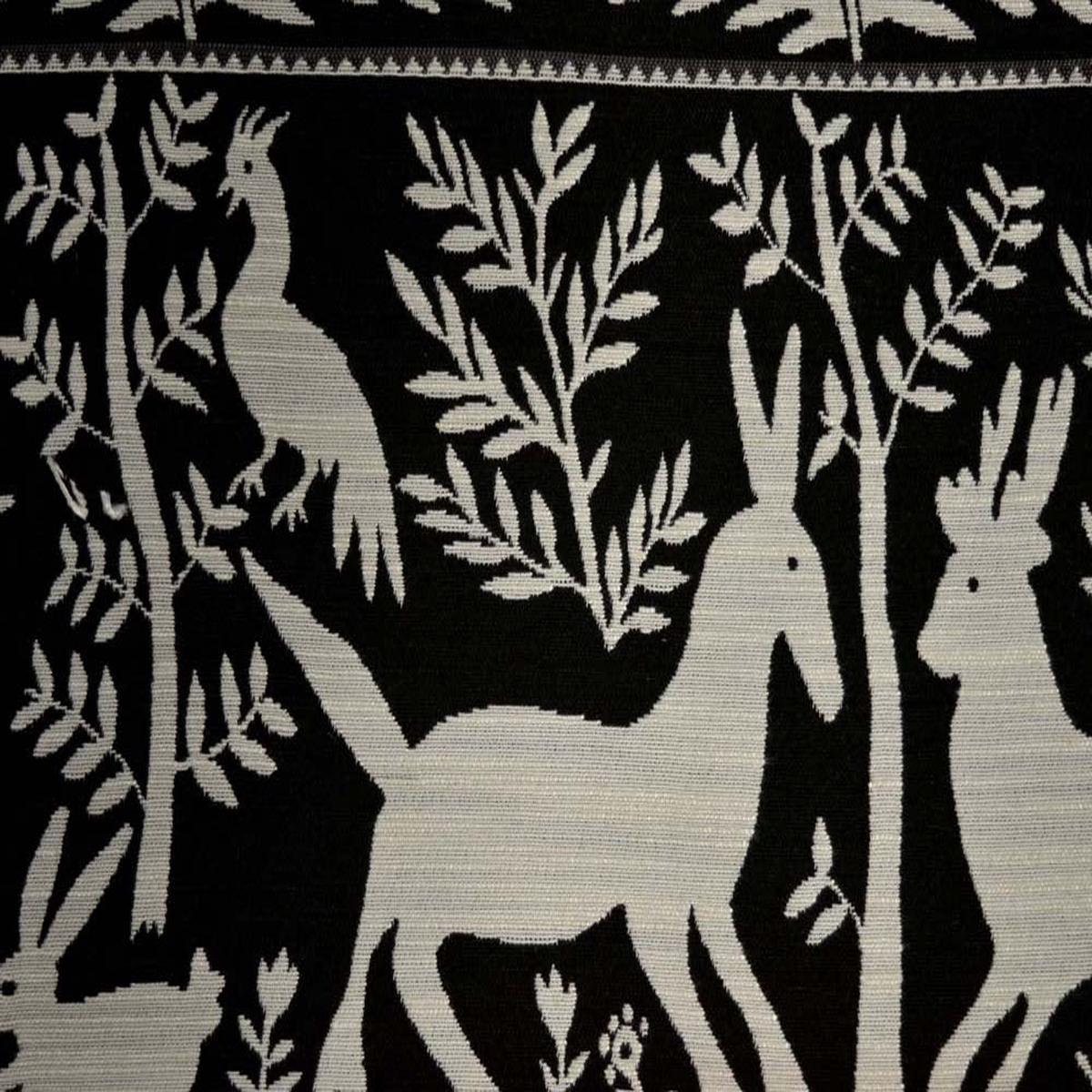 Zola Black Regal Fabric
