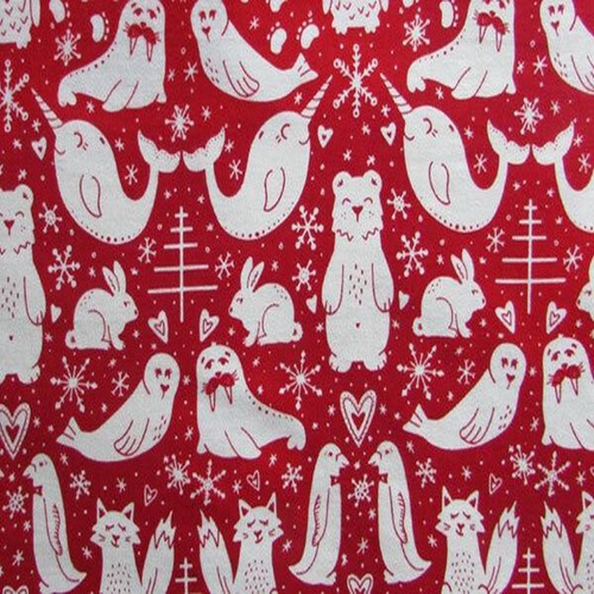 10 Yards of Printed Flannel 60" Animals 208