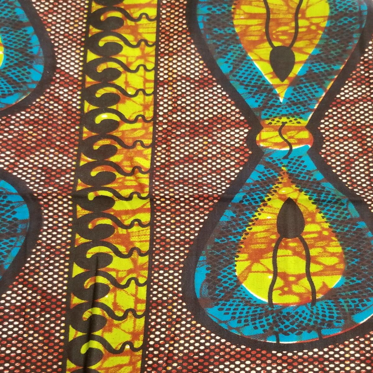 'Tied Up' Ankara Fabric (2 yds)