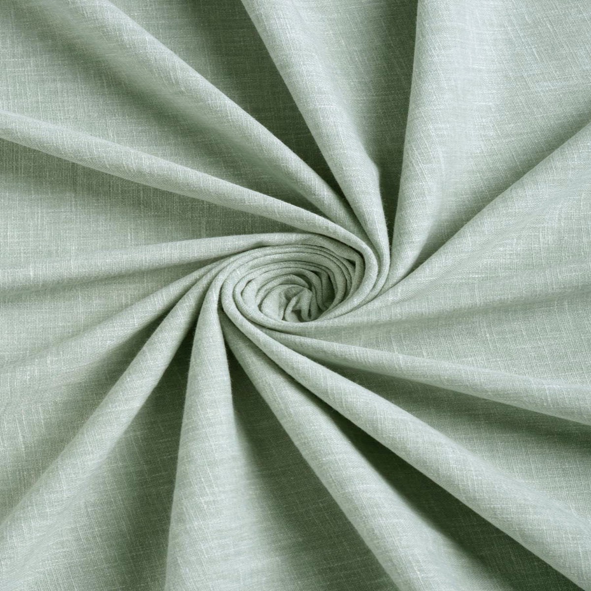 'Posey Fern' Fabric by the Metre (Mint Blue/ Green)