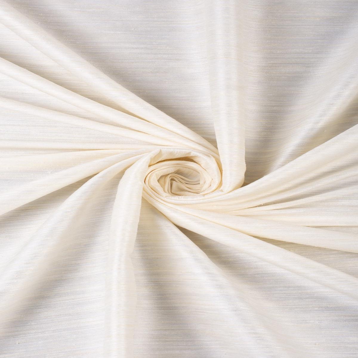 'Laced Up' Fabric by the Yard (Warm Ivory)