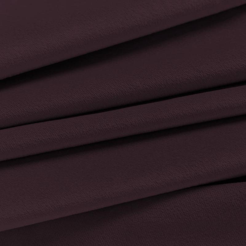 'Fig Shell' Fabric by the Metre (Wine/ Deep Purple)