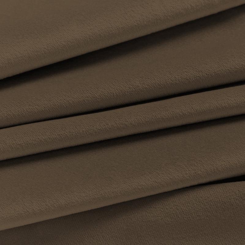 'Mocha Mousse' Fabric by the Metre (Coffee Brown)