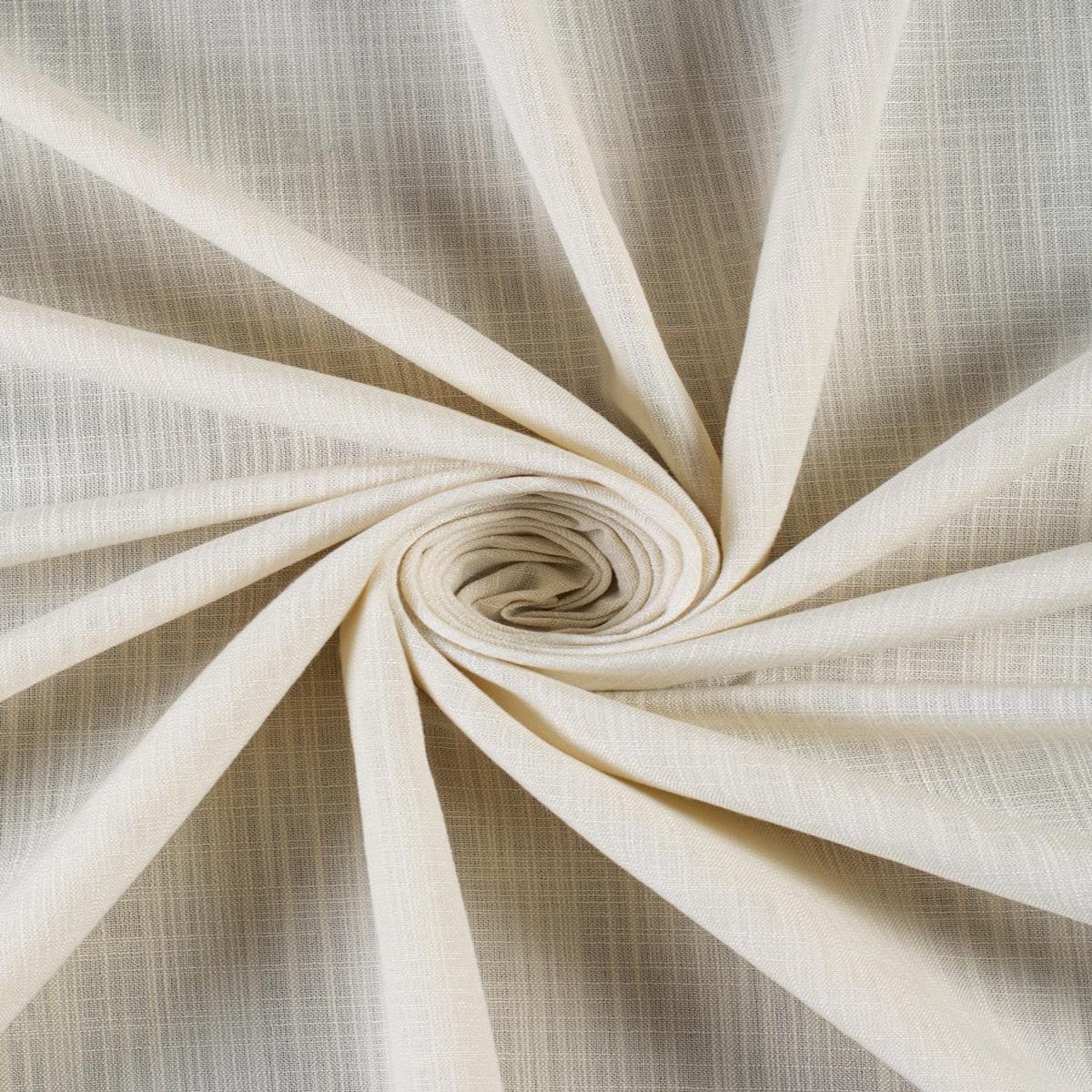 'Wood Slices' Fabric by the Yard (Warm Ivory/ Pale Beige)