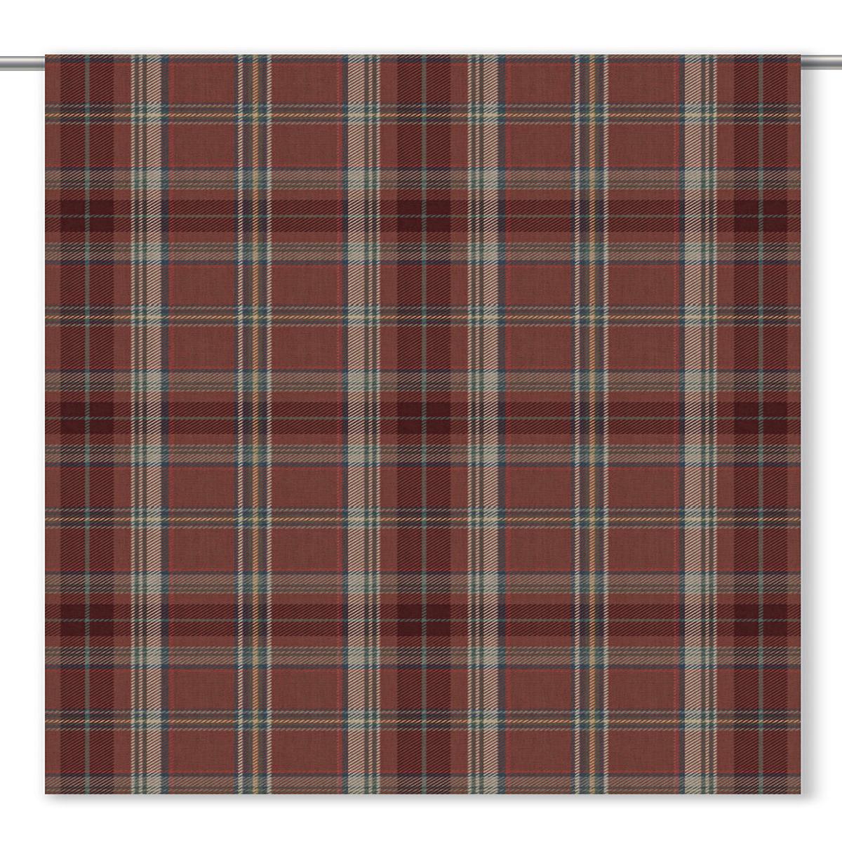 'Mexican Chilli' Fabric by the Yard (Burnt Sienna/ Maroon Red)