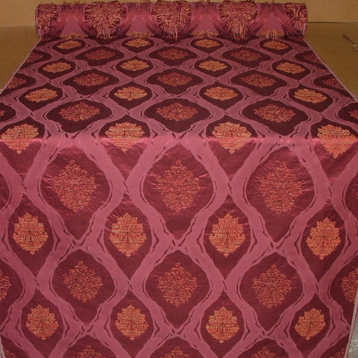 Silk Blend Curtain Fabric Marvic Textiles Turandot Cardinal RRP 2850 10 Metres