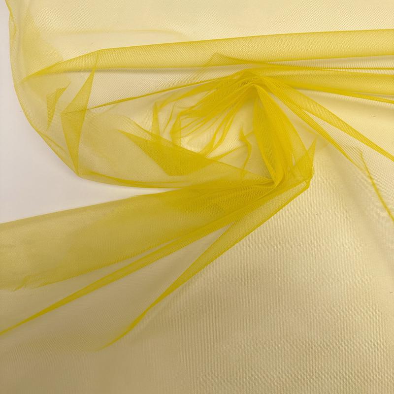 Yellow Polyamid Mesh Fabric