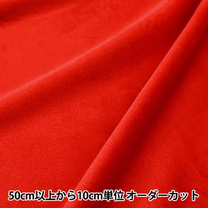 [From quantity 5] Fabric "Silky Stretch Bore Red SSB4282-34RD"