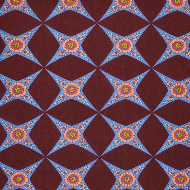 Enzo Tana Lawn Cotton Fabric- Liberty - Purple
