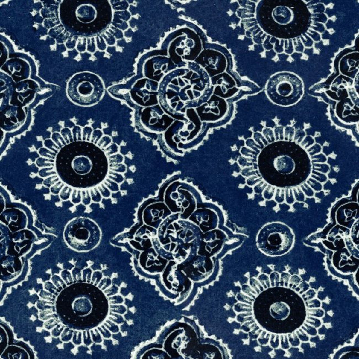 Ajrak Fabric