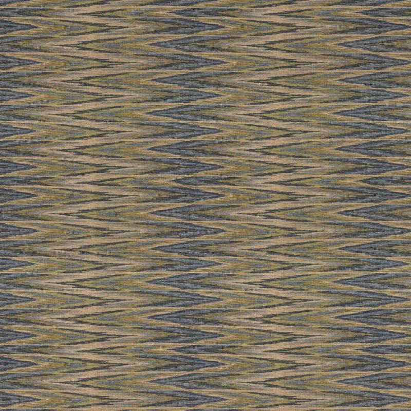 Ziggery Fabric - Blue