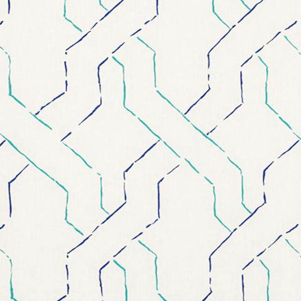 Agiasos Embroidery Fabric 8211 Blue