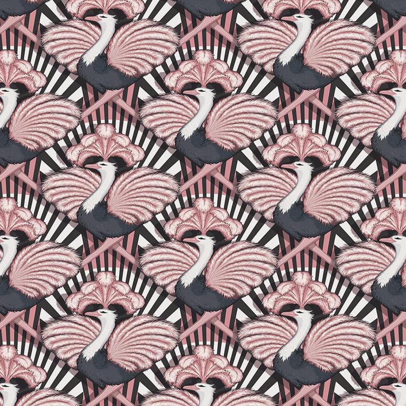 Zsa Zsa Recycled Velvet Fabric - Pink