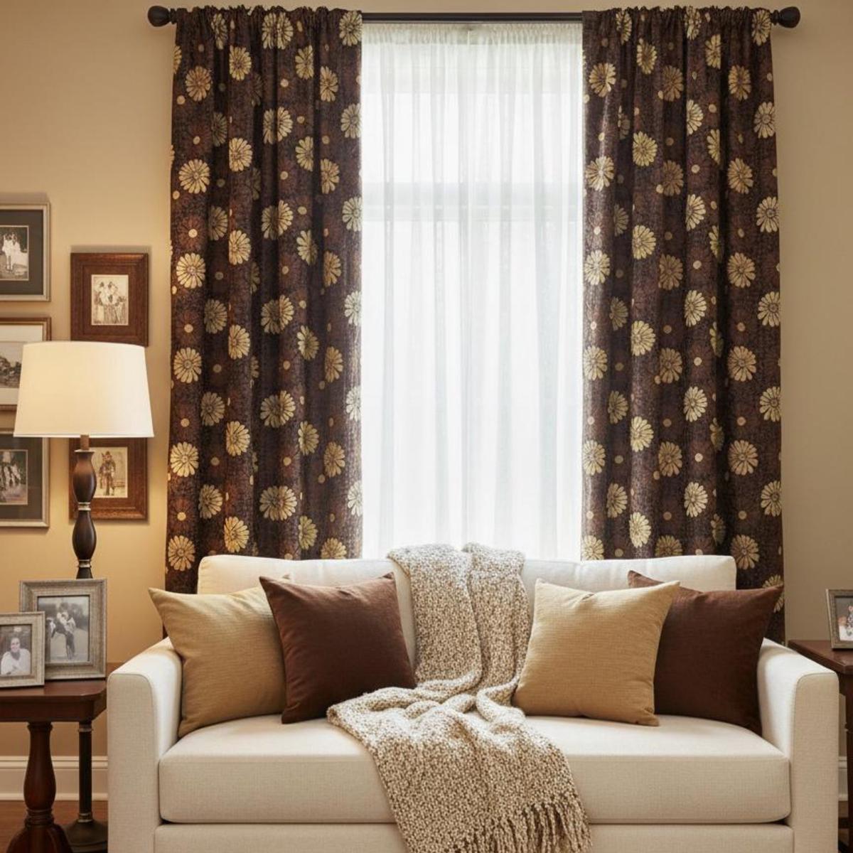 280cm Fancy Turkish Curtain Fabric | 2 (Sale price)