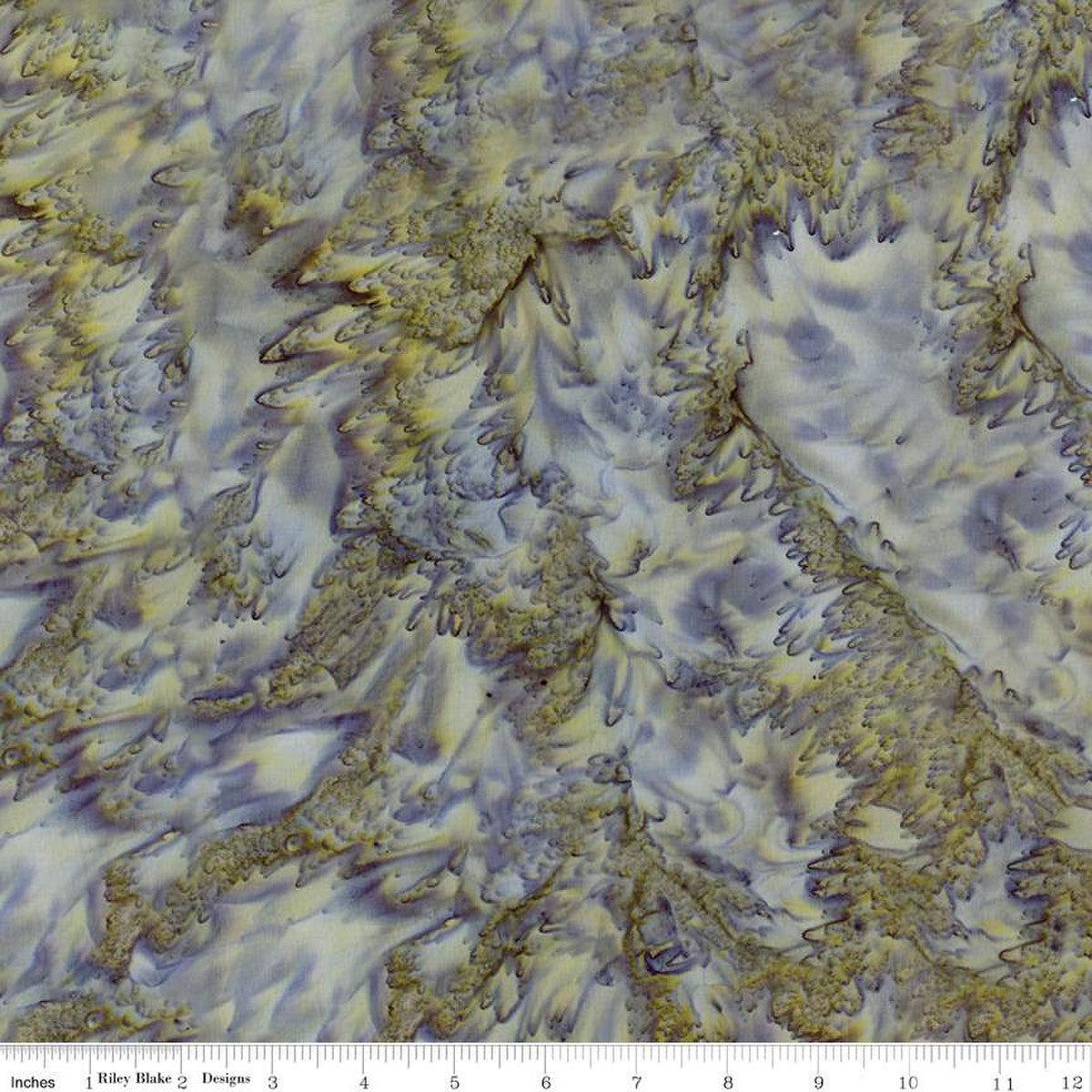 Expressions Batiks Hand-Dyes Basic Texture Blender Gunsmoke Multi Riley Blake Cotton Fabric RB-BT21000-156