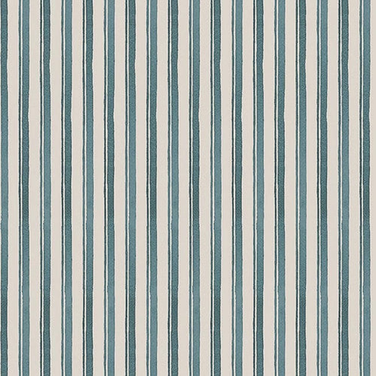A Beautiful Day Stripe Beige Navy Blue Dawn Rosengren Henry Glass Cotton Fabric