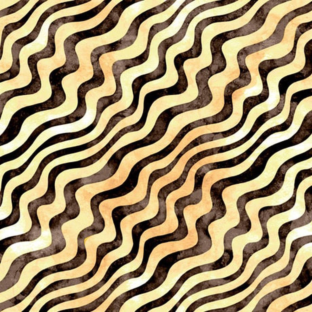 Adagio Diagonal Stripe Chamois Ombre Dan Morris Quilting Treasures Cotton Fabric 1