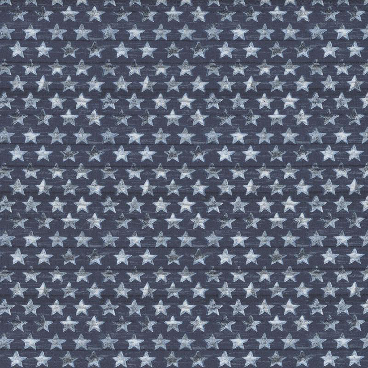 Adventure Awaits Small Stars Navy Blue Jackie Decker Blank Quilting Cotton Fabric