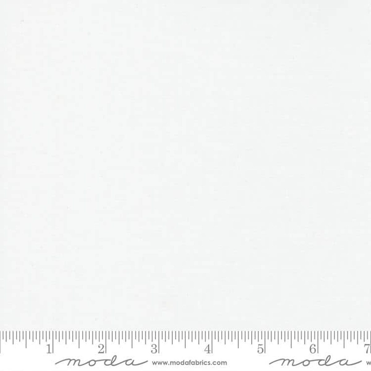 (SOLD PER BOLT) Bella Solids White Bleached Moda Fabrics Cotton Fabric MD-9900-98-FB