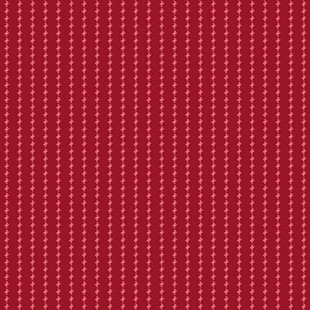 Winter Joy Stripe Red Hannah West Henry Glass Cotton Fabric HG-2859-88 1