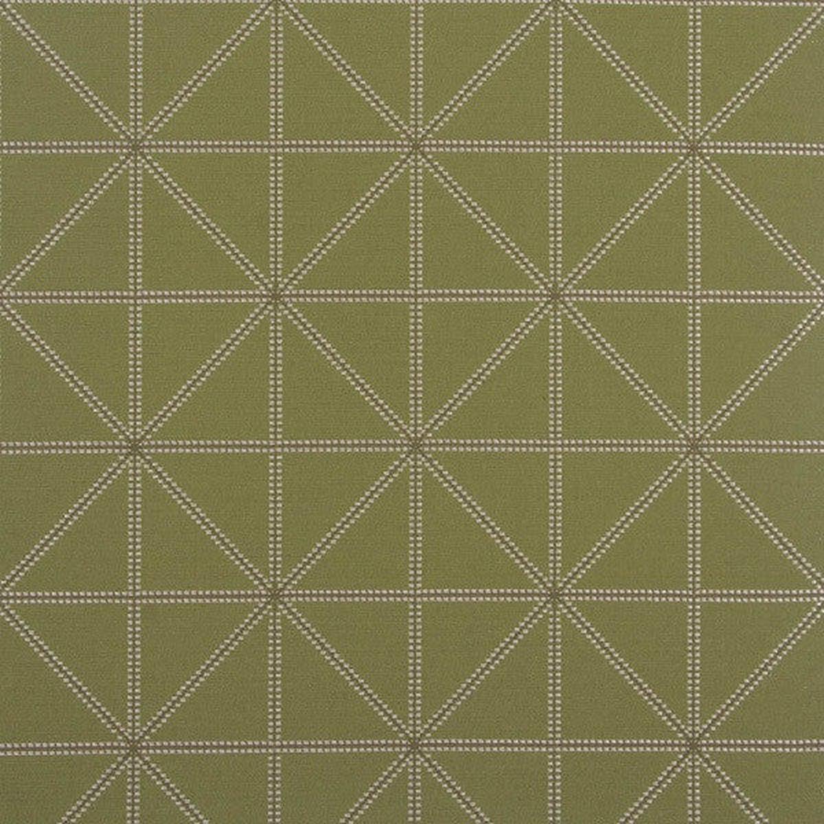 Remnant of Arc-Com Intersect Green Apple Upholstery Fabric