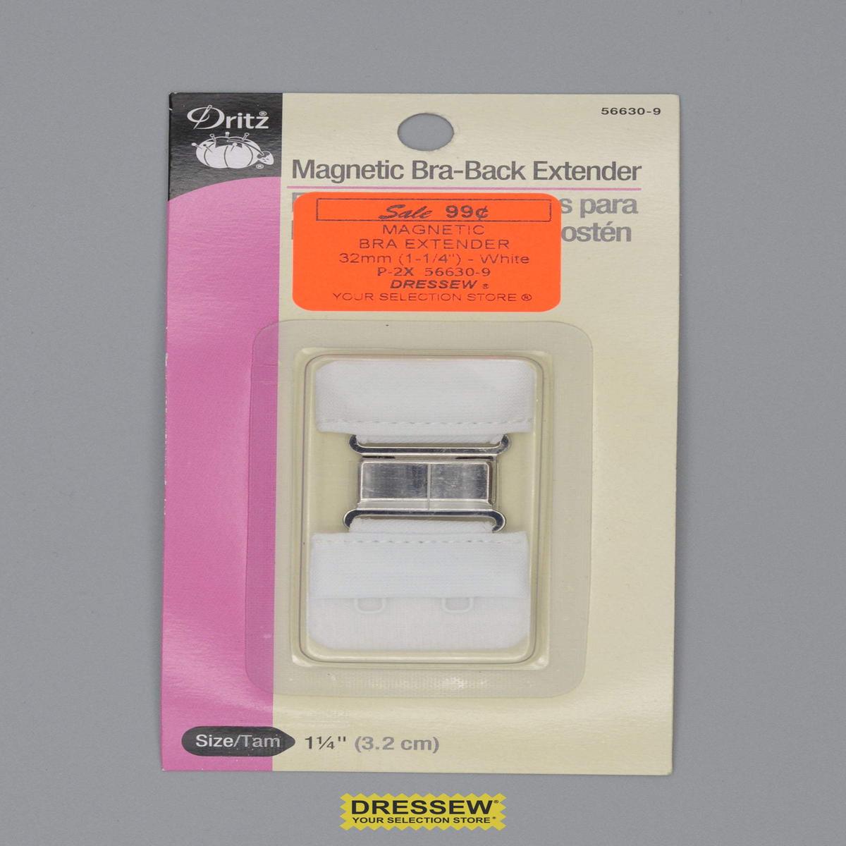 Magnetic Bra Extender 32mm White