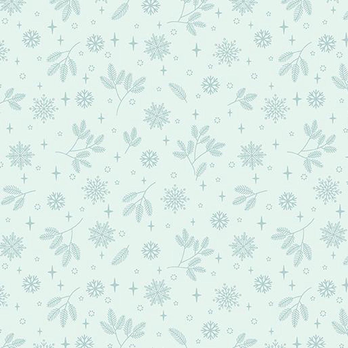 Benartex Holly & Hearth, 17265-24, Frost,