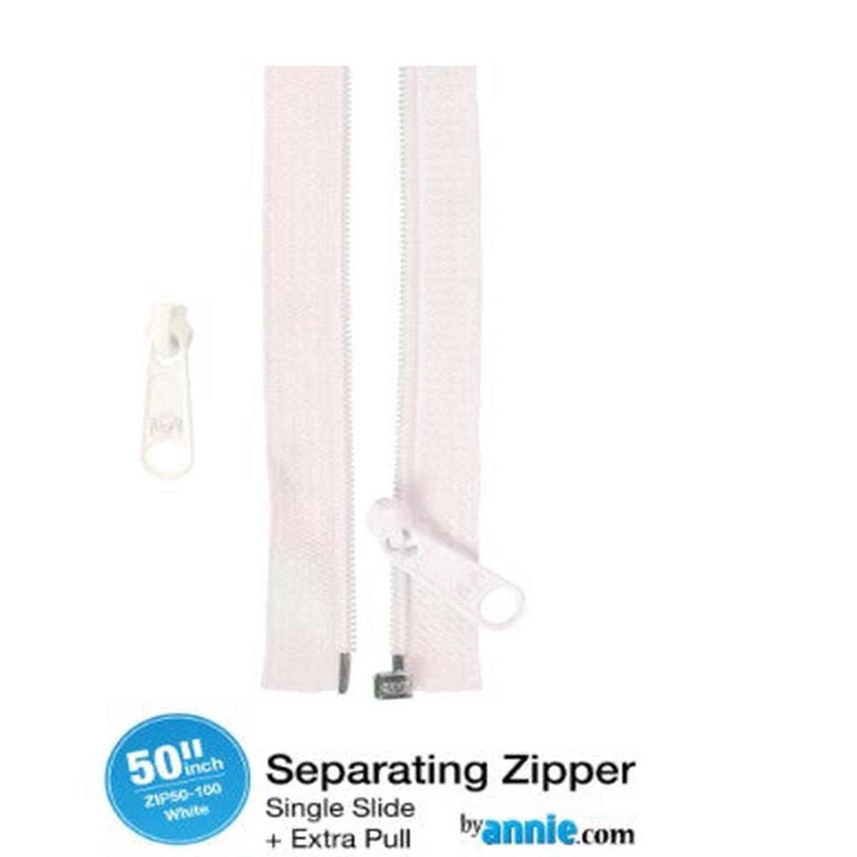 byannie 50in zipper white