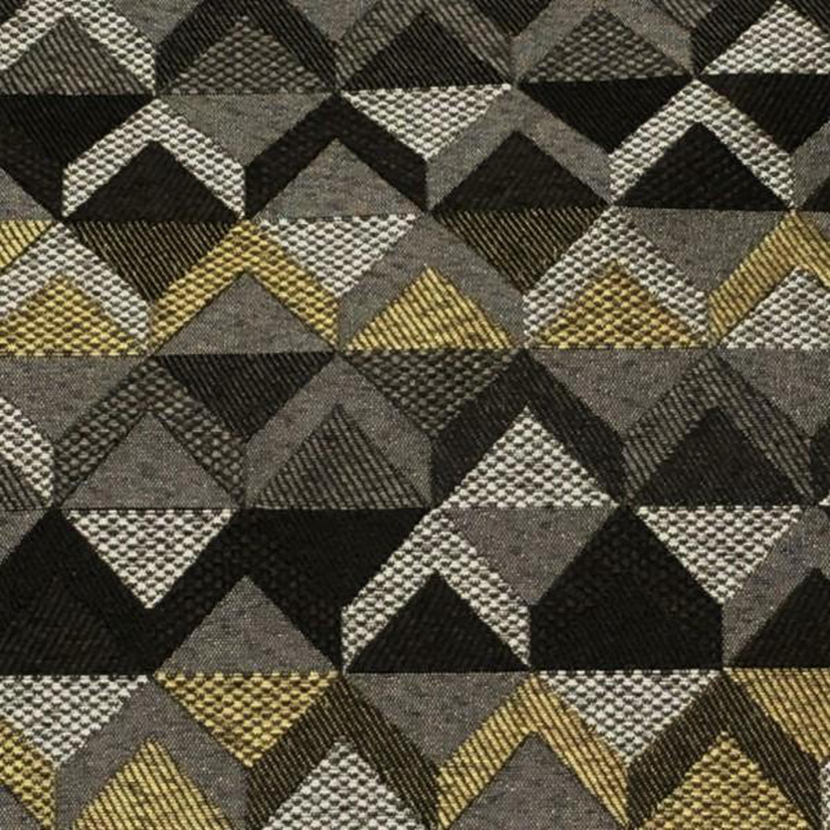 Zinging Along Sepia Diamond Pattern Gray Upholstery Fabric