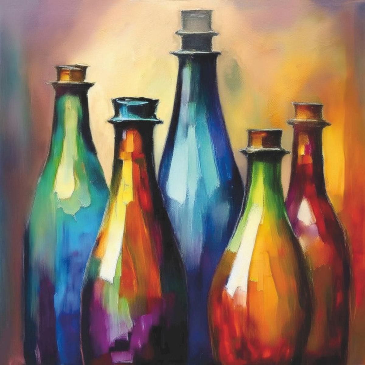 Bottles by Marina Landi