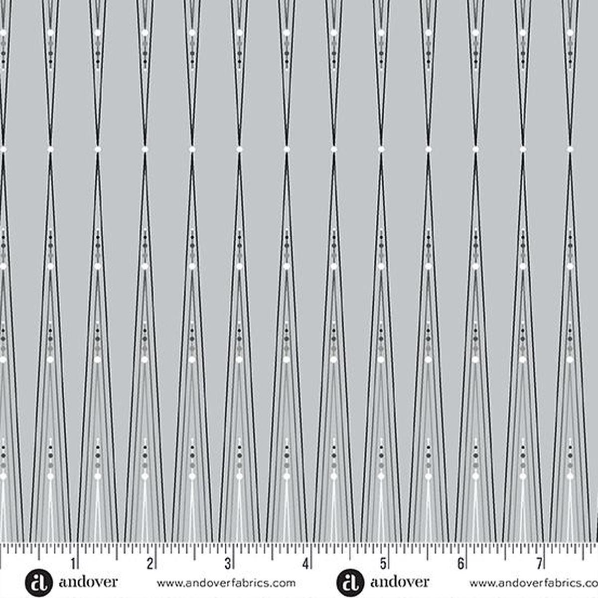 Andover Fabrics Cent Pr Deco Frost, CS-1110-C, Febuary, Giucy Giuce