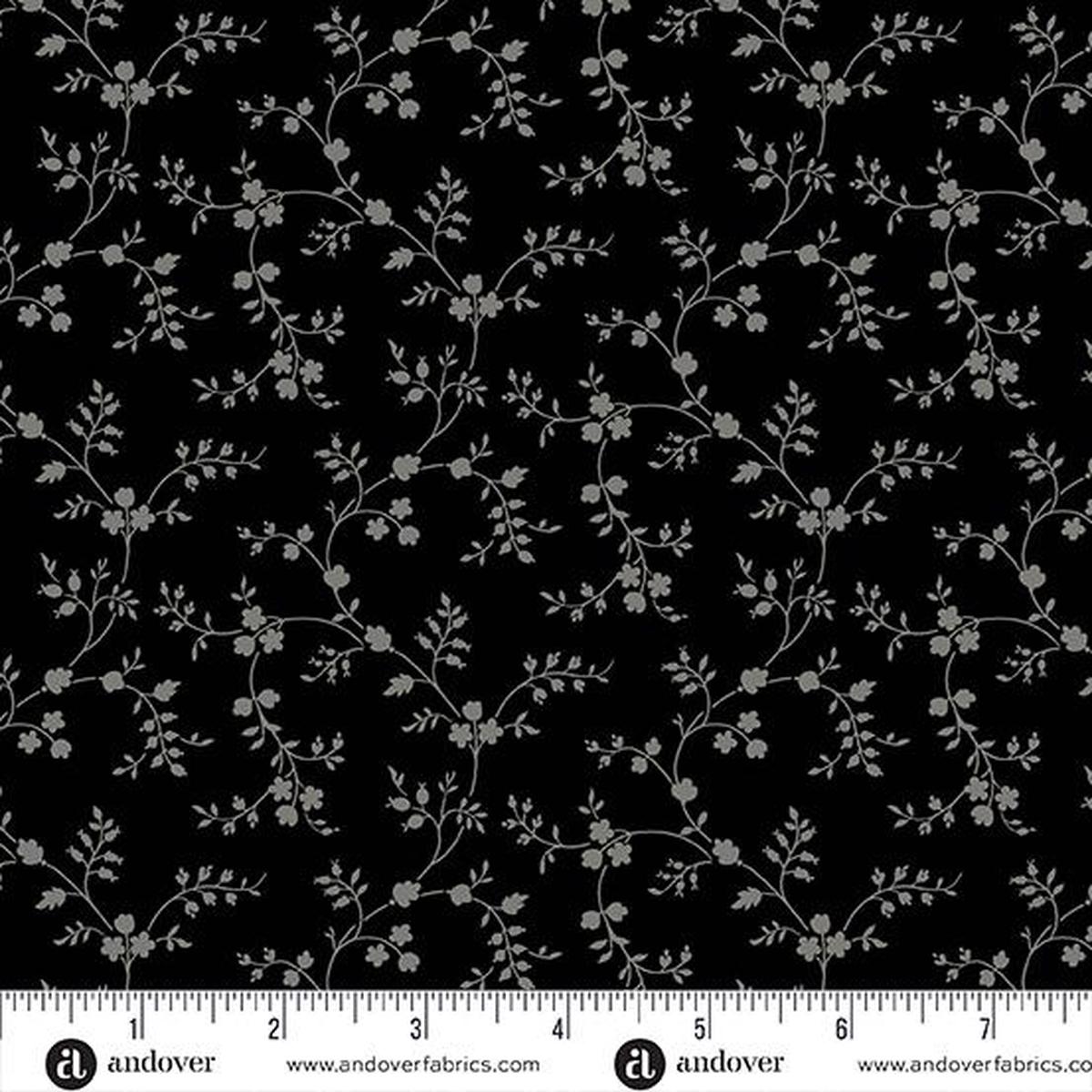 Andover Fabrics Pumpkin Licorice, A-1100-K, Licorice,