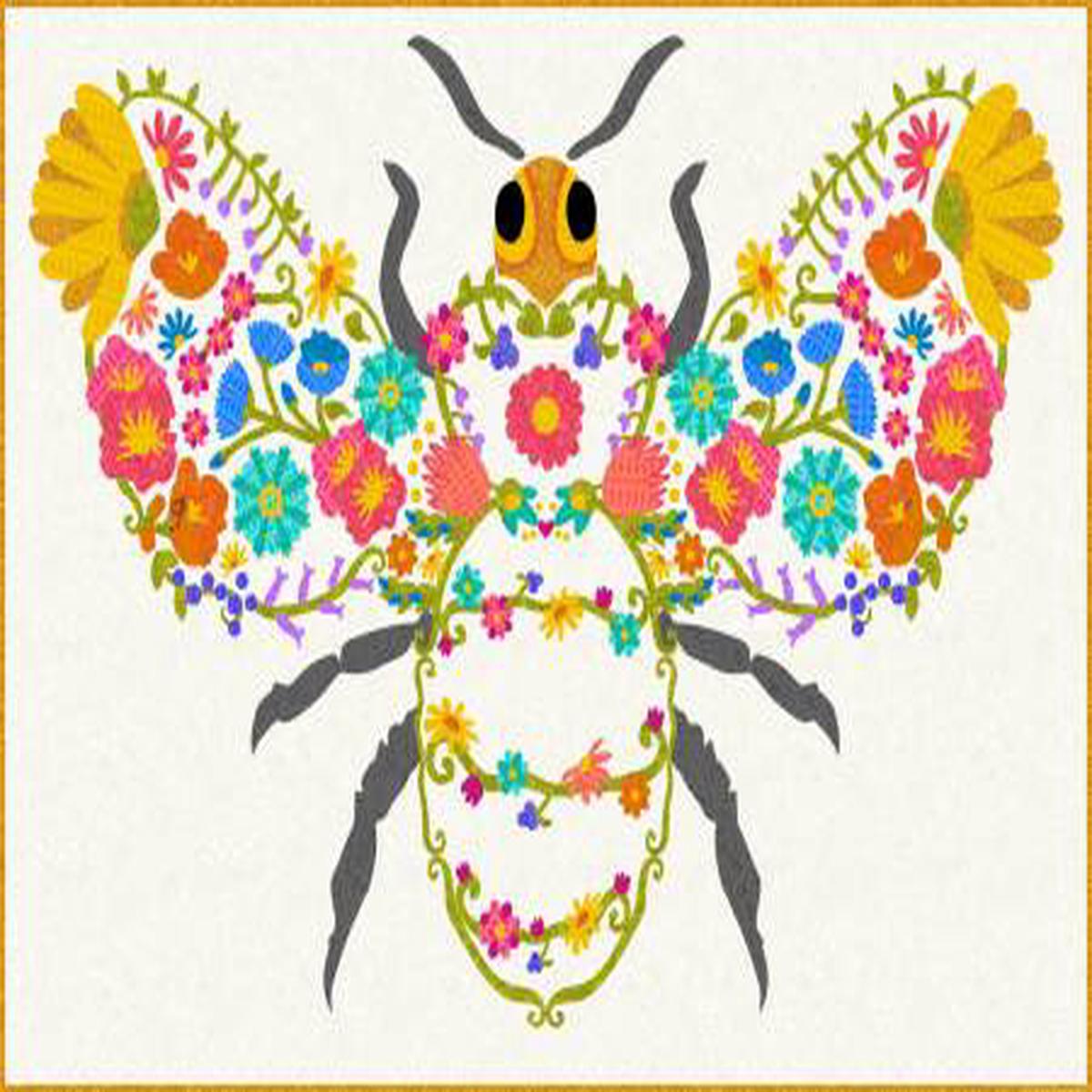 Hello Honey Laser Cut Quilt Kit