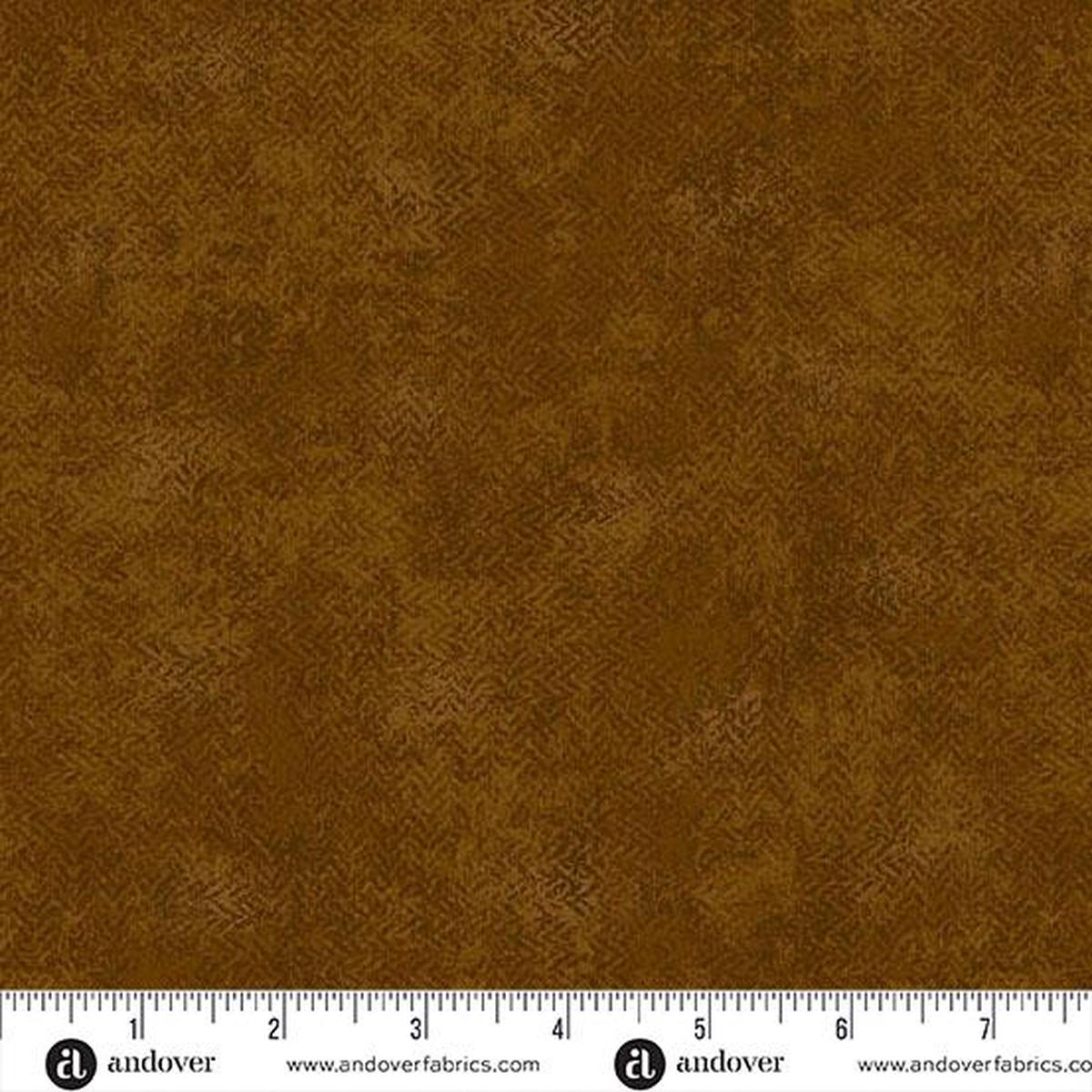 Andover Fabrics Tea Dye, A-1285-N, Chocolate, Lqb