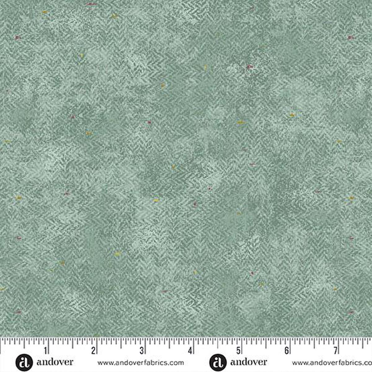 Andover Fabrics Tea Dye, A-1285-T, Eucalyptus, Lqb
