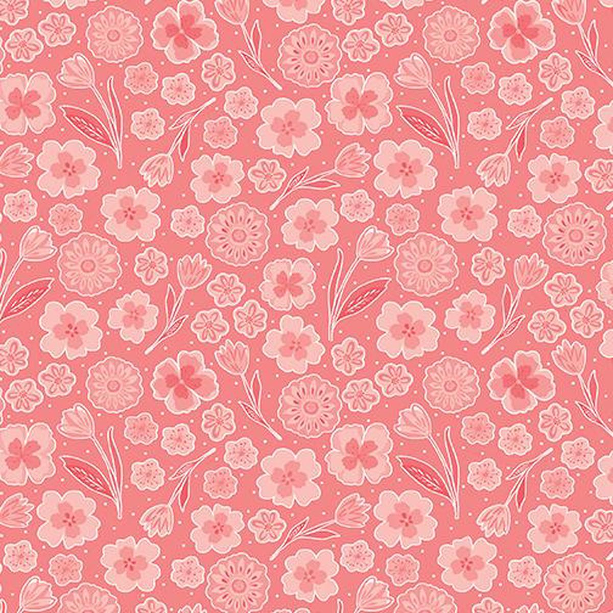 Benartex, Full Bloom, 10296-37, Peach