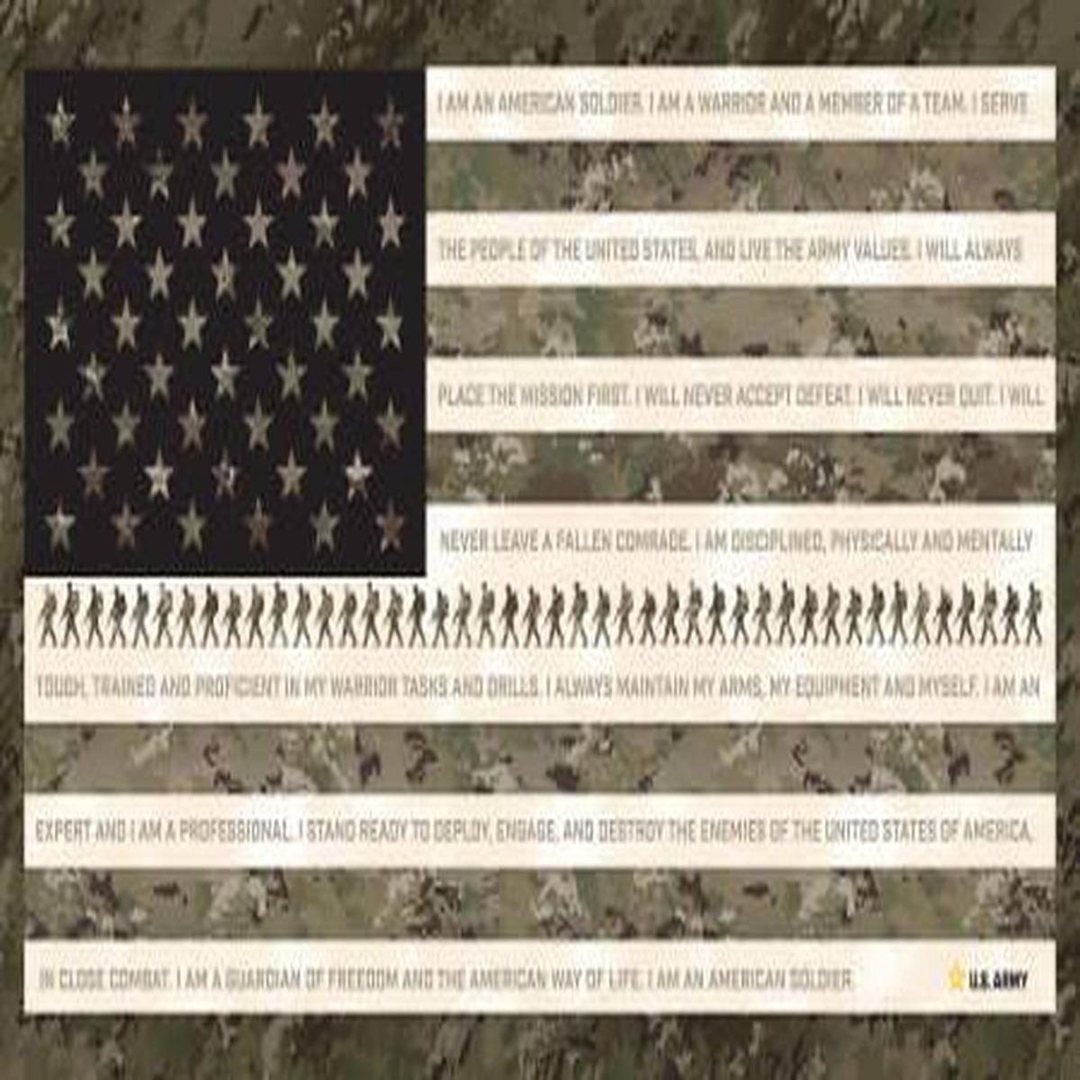 A.E Nathan, U.S. Army, 2761PAE-64, Green/Cream,