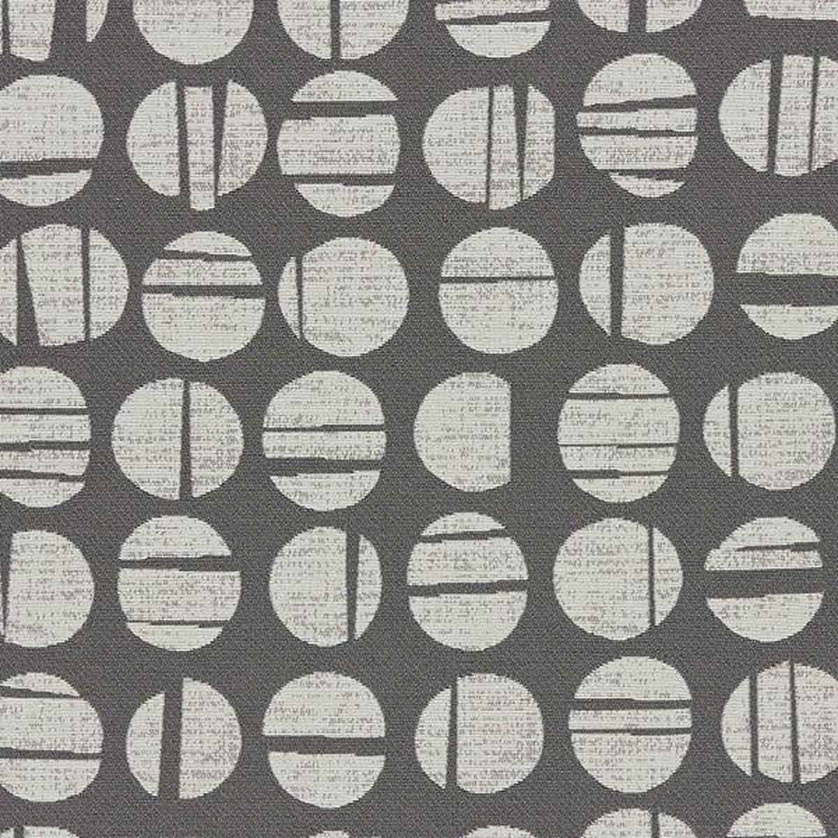 Arc-Com Sundial Fog Geometric Gray Upholstery Fabric