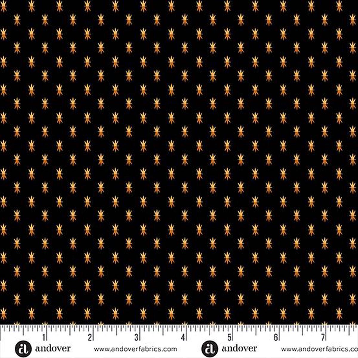 Andover Fabrics Pumpkin Licorice, A-1106-K, Licorice,