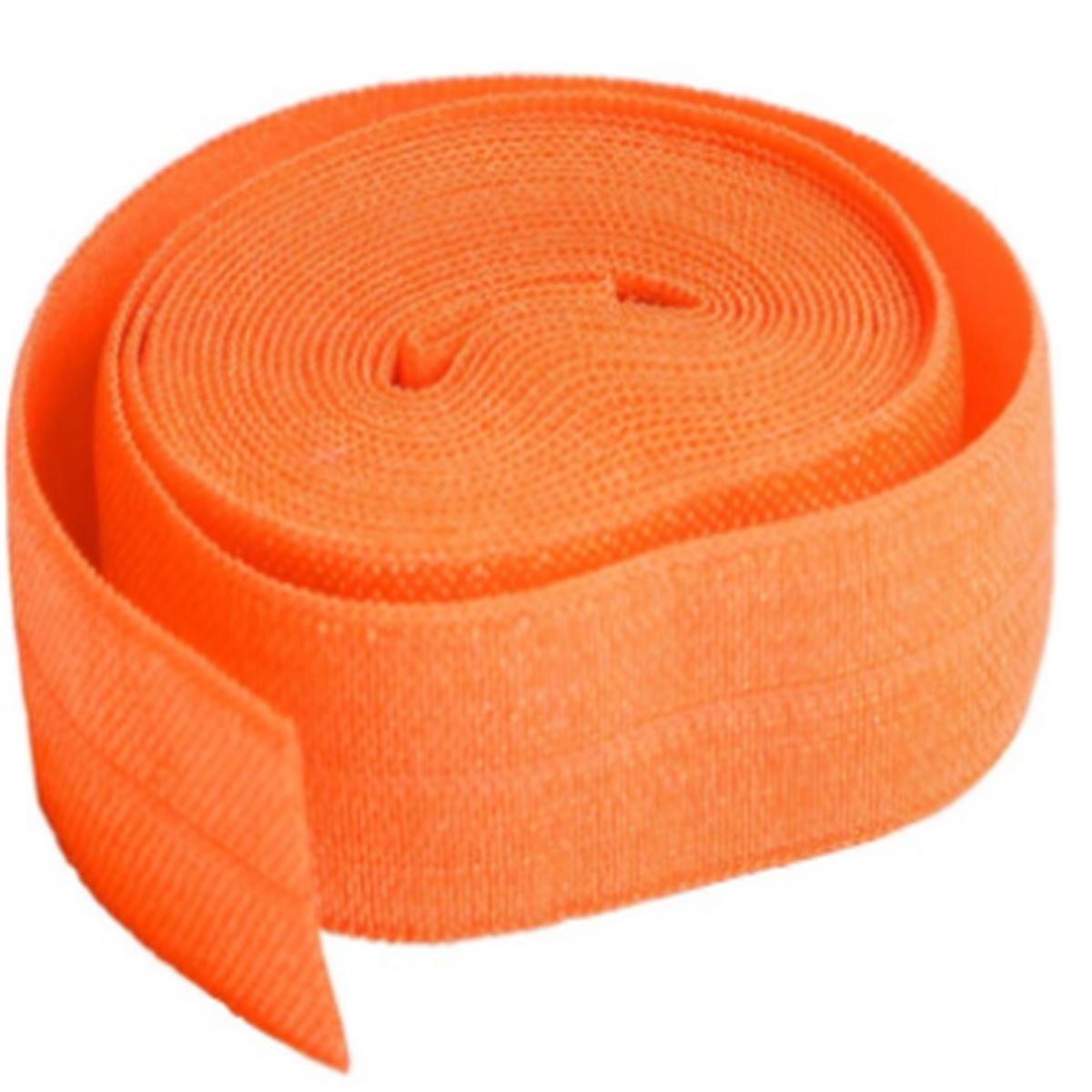 Byannie - 20mm Fold-Over Elastic - 2 Yard Package - Pumpkin