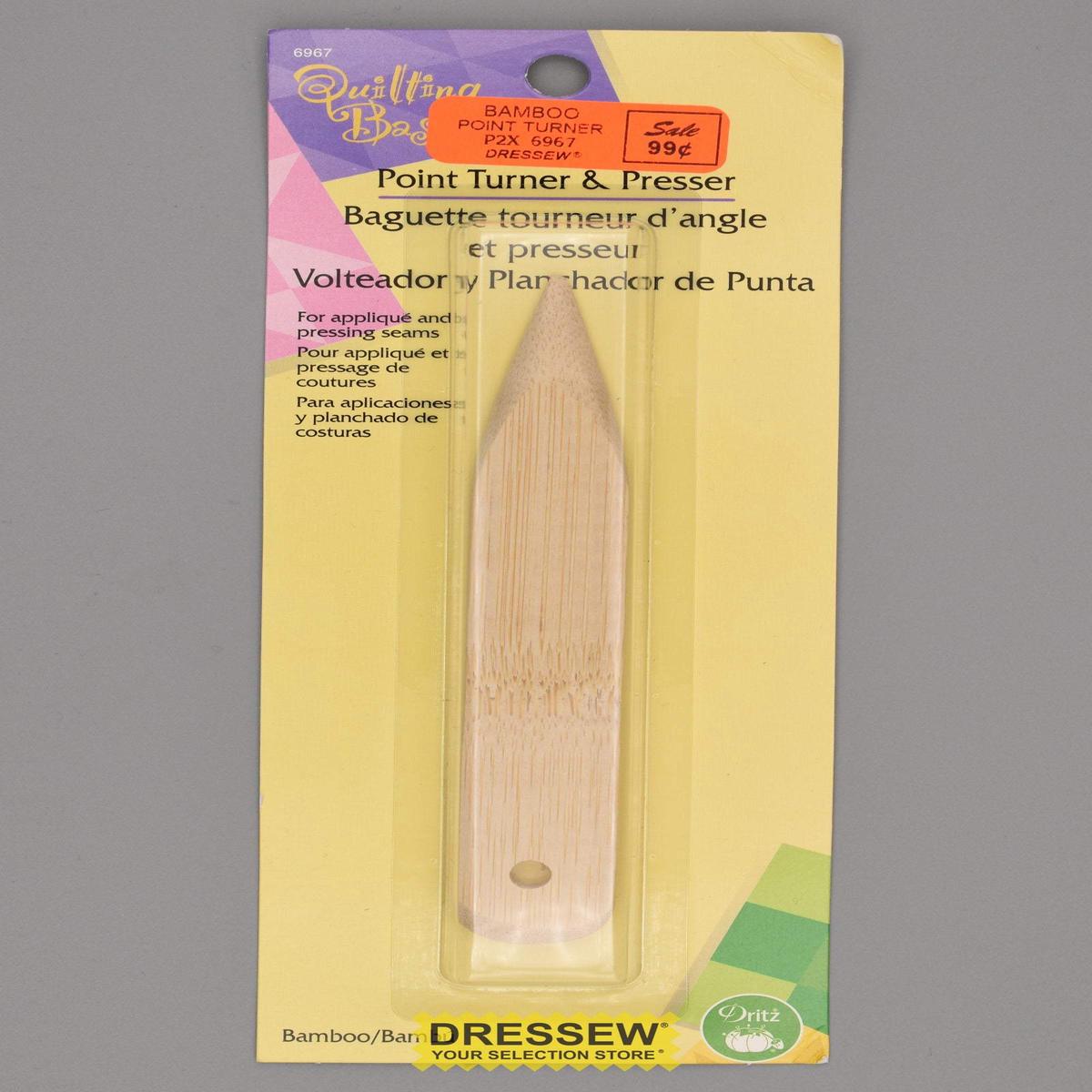 Bamboo Point Turner & Presser