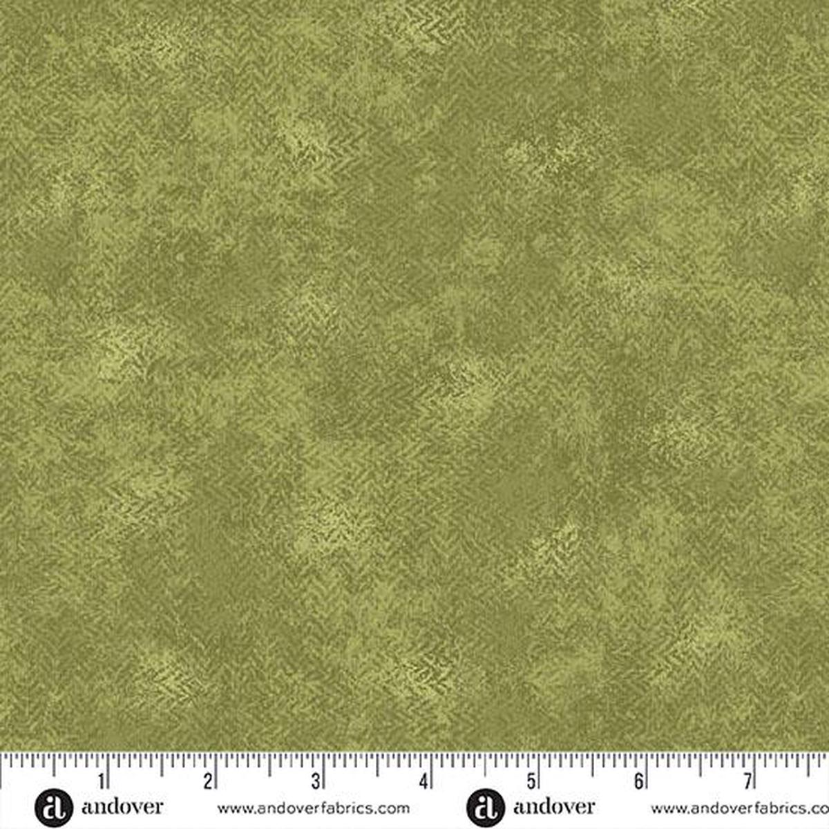 Andover Fabrics Tea Dye, A-1285-G2, Olive, Lqb