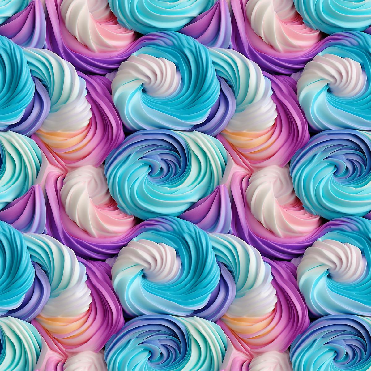 Yummy Frosting Pattern 3 Quilting Cotton Fabric