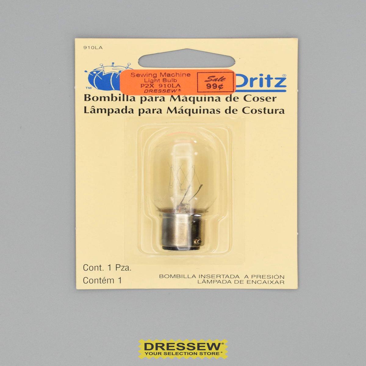 Sewing Machine Light Bulb Push-In Base