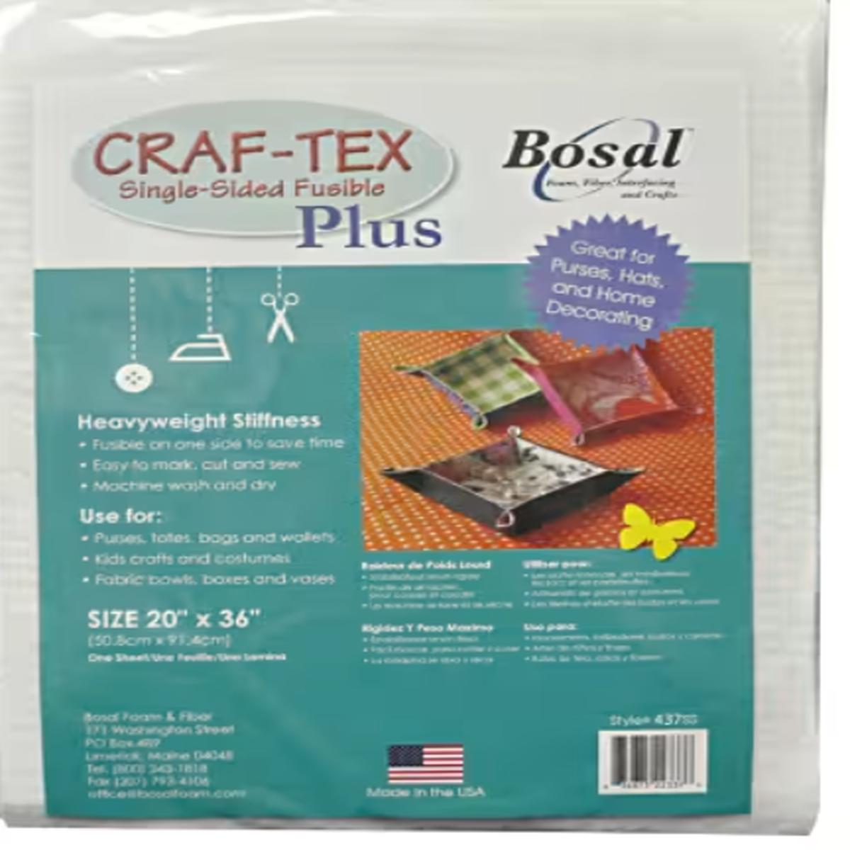 Single Side Fusible Non-Woven Heavyweight Craf-tex Plus 20in x 36in
