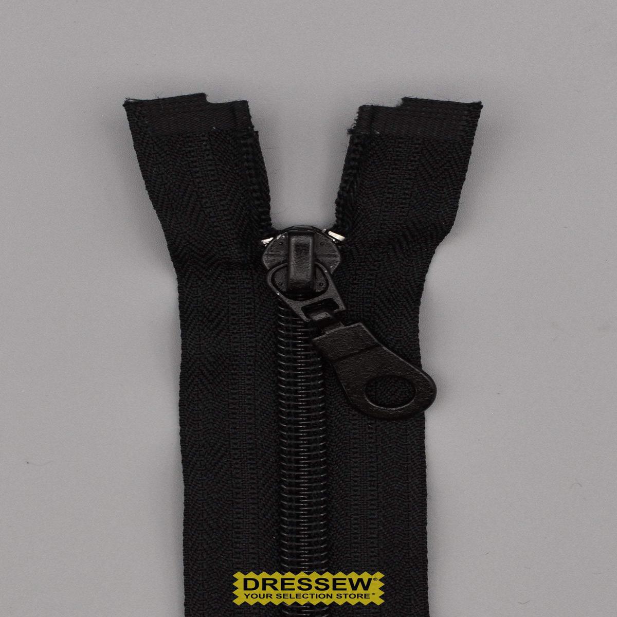 #5 Separating Zipper 65cm Black