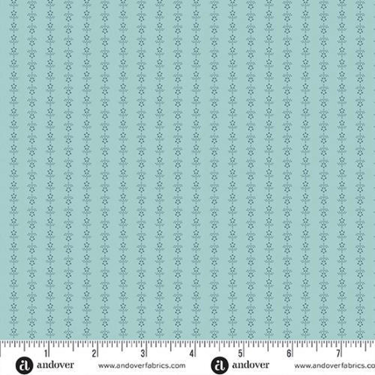 Andover Fabrics Sewing Basket, A-958-B, Turquoise, Laundry Basket Quilts