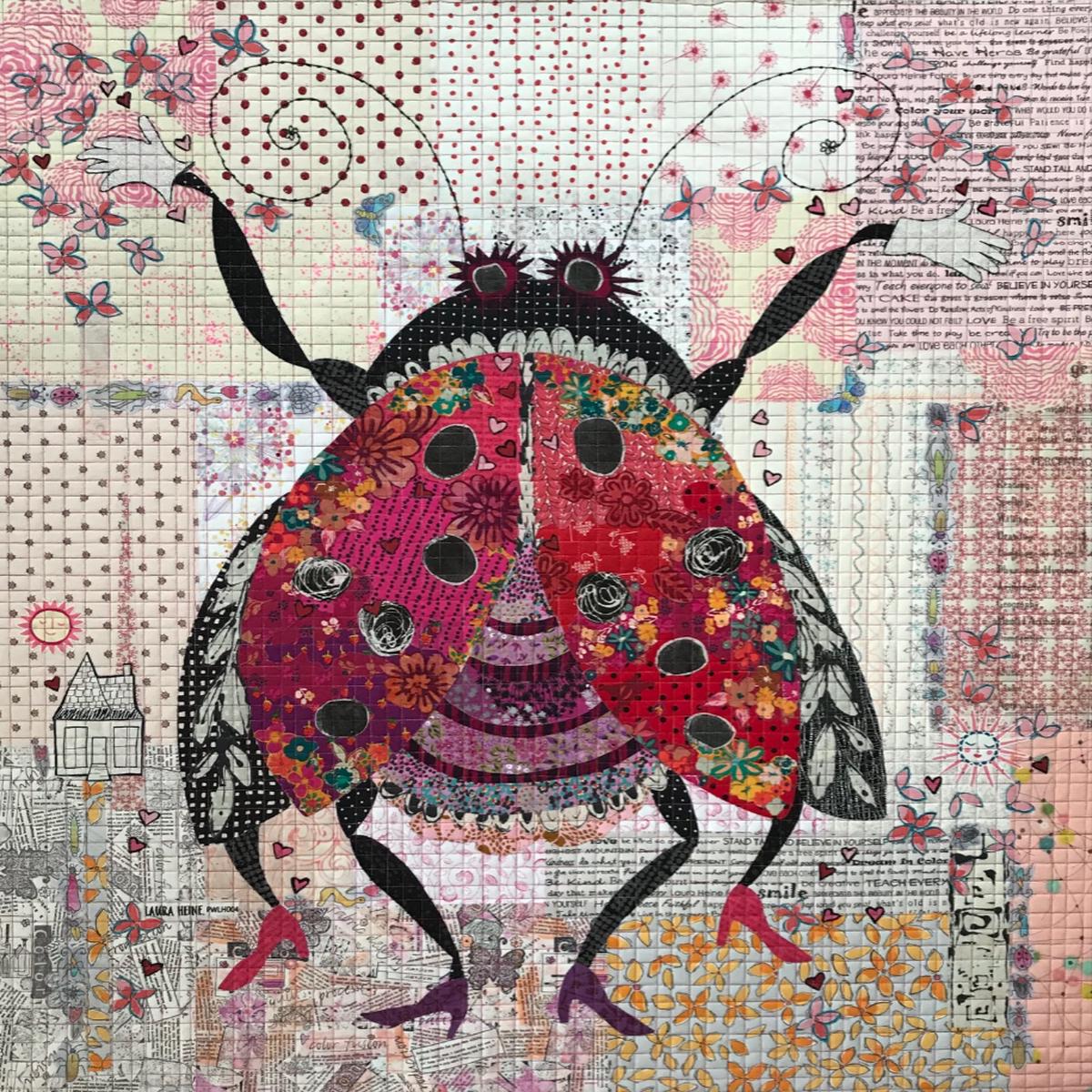 Scarlett Collage Fabric Kit